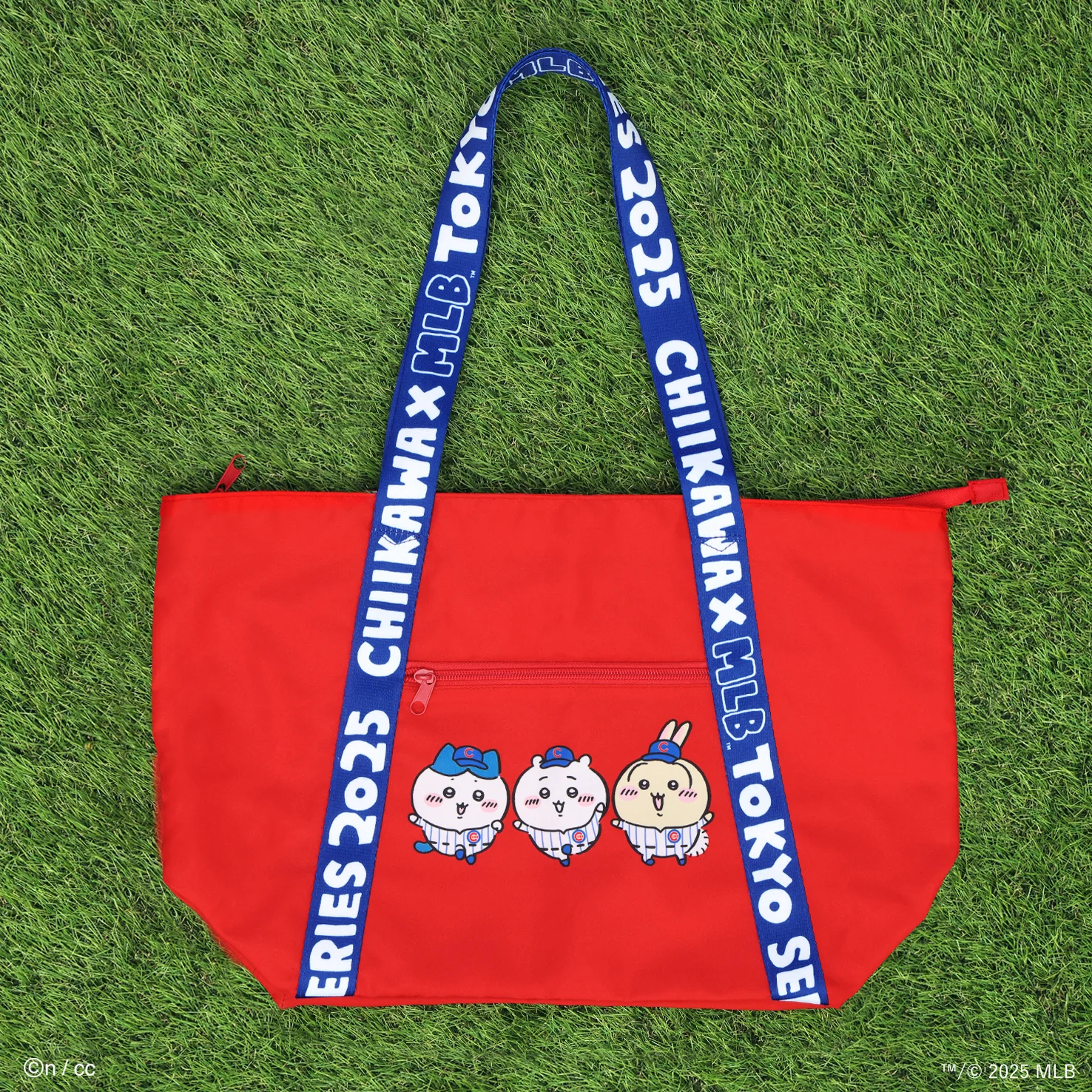 【予約】ちいかわ×MLB TOKYO SERIES トートバッグ（カブス）【2025年6月下旬より順次発送予定（発送延期の場合もキャンセル不可）】【通常商品と同時購入・配送希望日指定不可】【キャンペーン対象外】 - Image 2