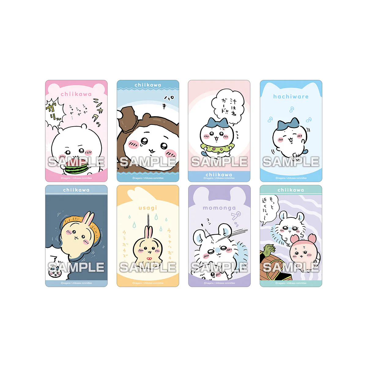 ちいかわ デコステッカー4 ガムつき 1BOX 20パック入 - Image 2