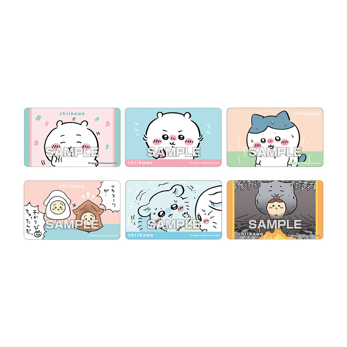 ちいかわ デコステッカー4 ガムつき 1BOX 20パック入 - Image 5