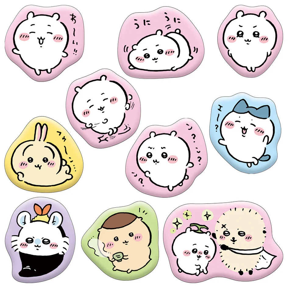 ちいかわ マシュマロ風シール1（ちいかわおおめセット）【クレジットカード決済限定商品】 - Image 2