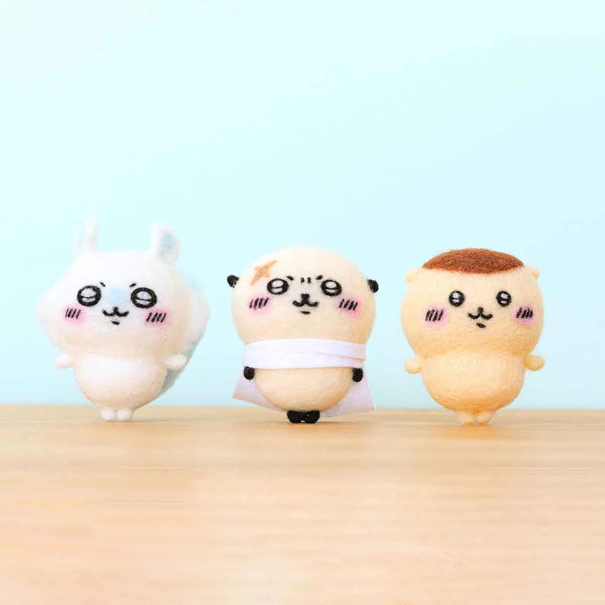 ちいかわ ニードルフェルトでつくるちいかわ（くりまんじゅう） - Image 3