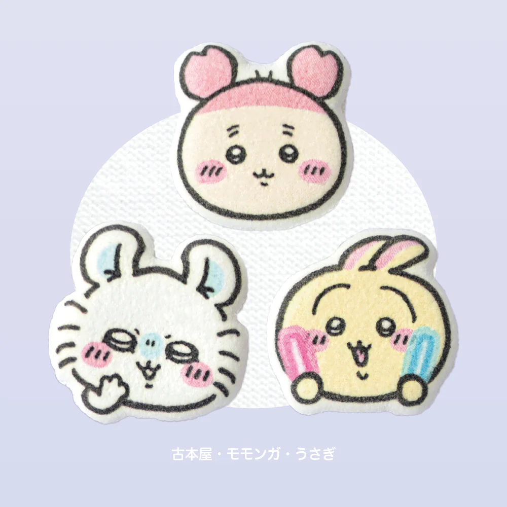 ちいかわ ふくらむアップリケ（おかお④） - Image 2