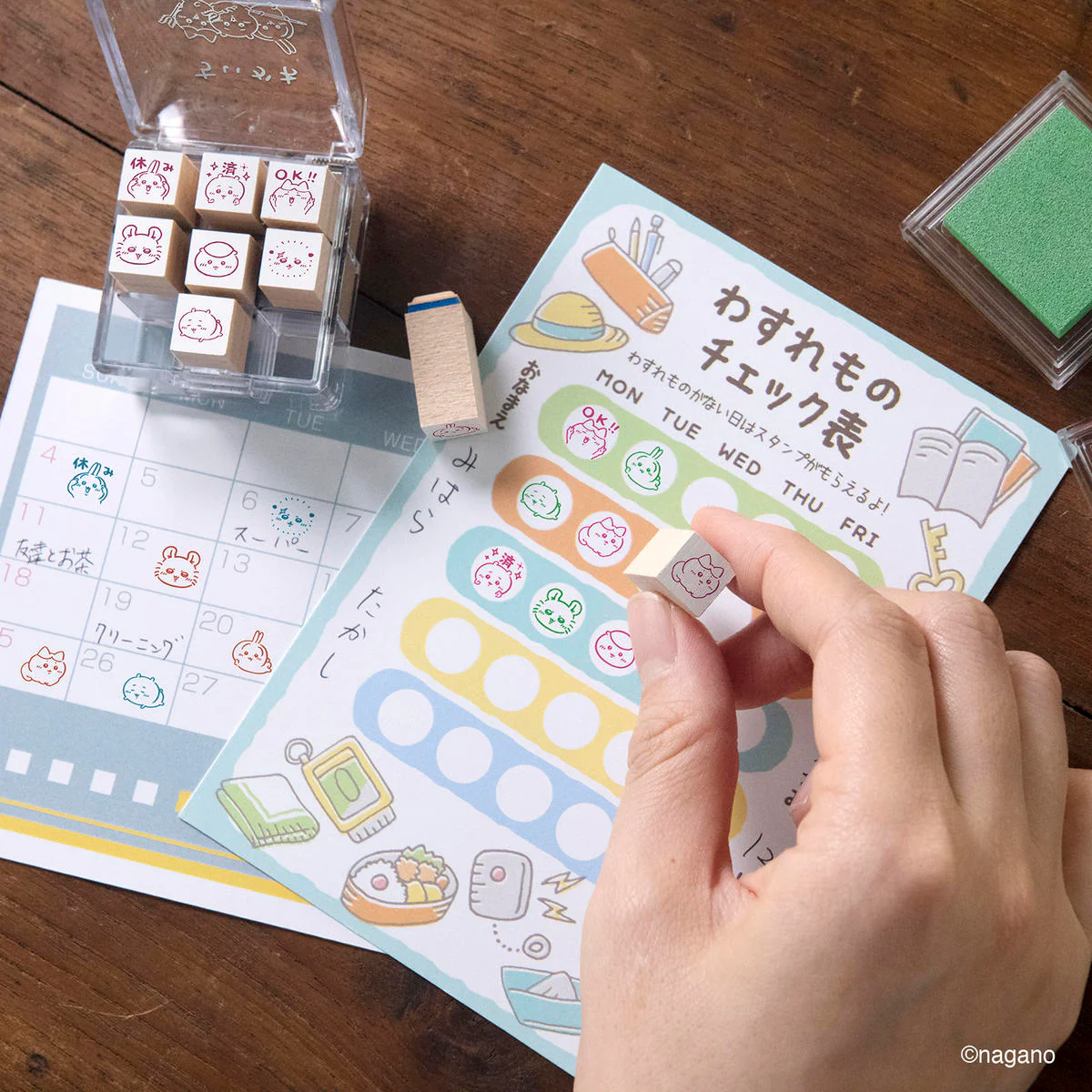 ちいかわ チェックスタンプ（パーティー） - Image 3
