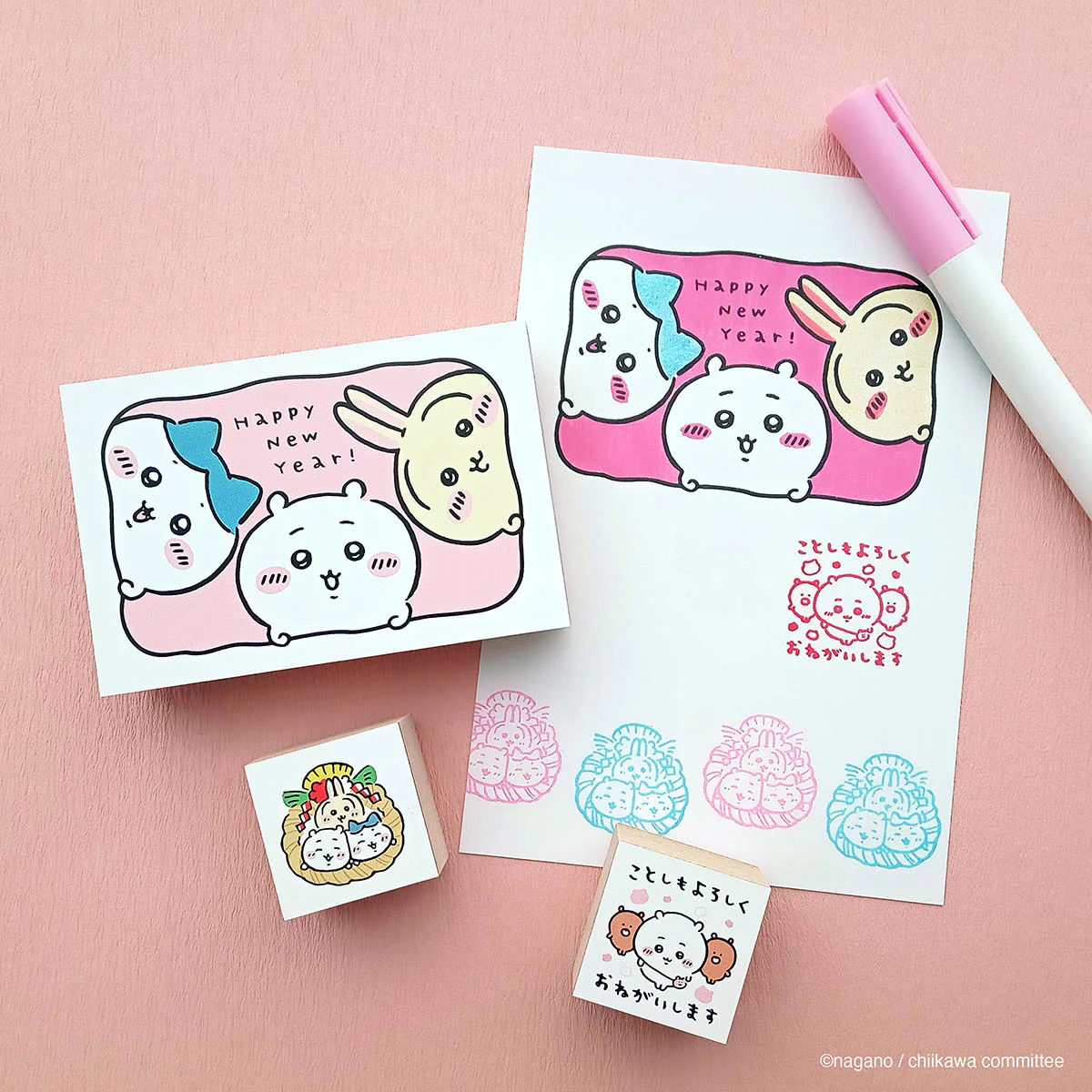 ちいかわ 年賀はんこ 6個セット① - Image 4