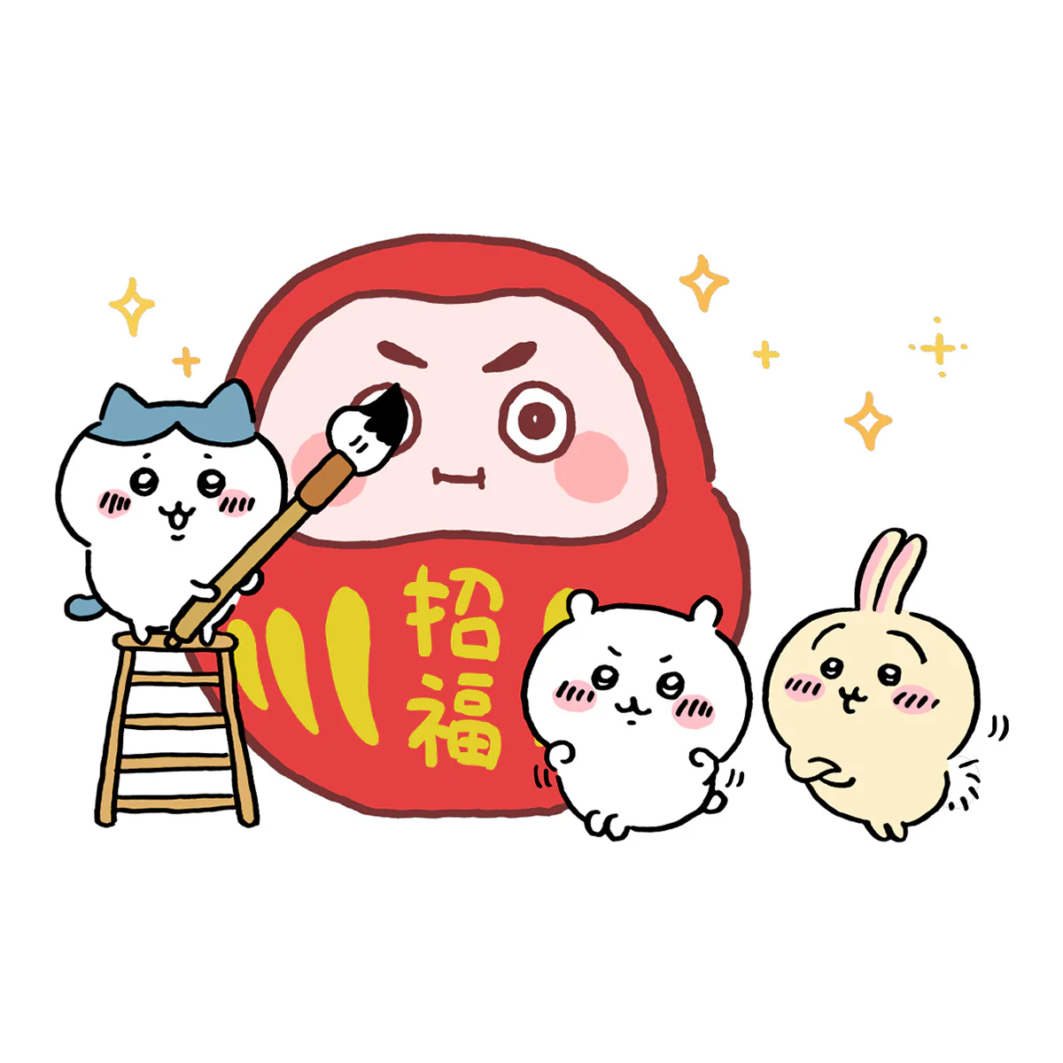 ちいかわ 年賀はんこ 6個セット① - Image 6