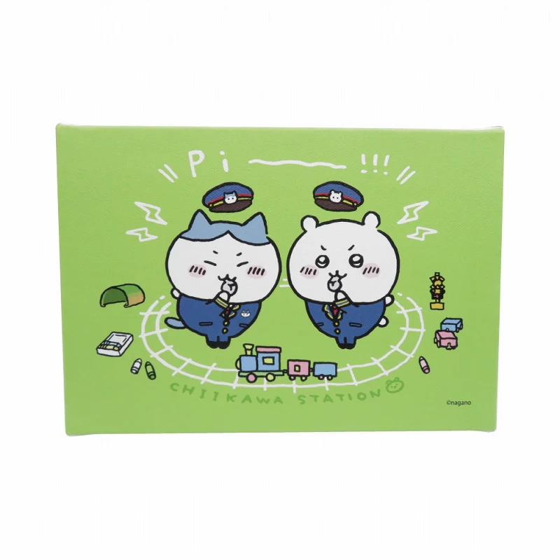 ちいかわ ウォールキャンバスM ピーっと吹くちいかわ - Image 2