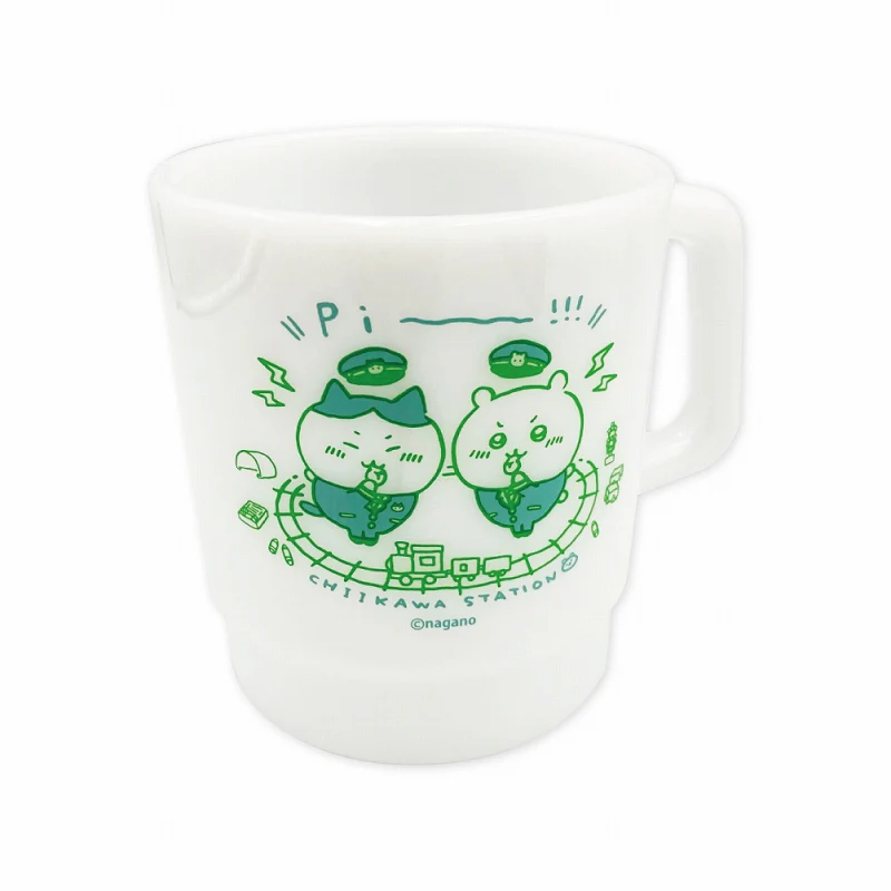 ちいかわ スタッキングプラカップ ピーっと吹くちいかわ - Image 2