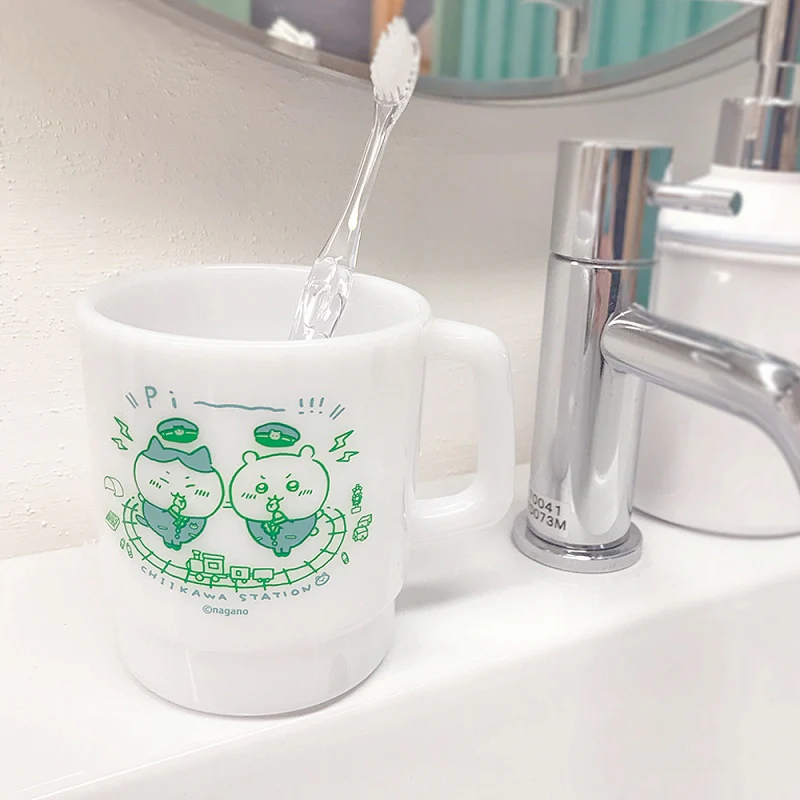 ちいかわ スタッキングプラカップ ピーっと吹くちいかわ - Image 3