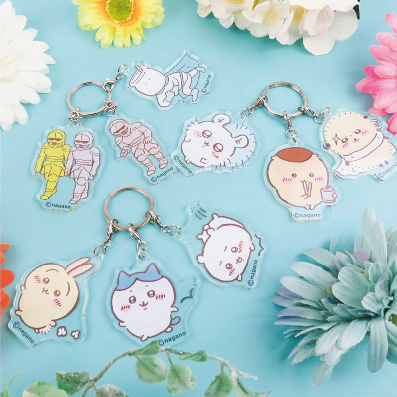 ちいかわ 3連アクリルキーホルダー（ちいかわ／ハチワレ／うさぎ） - Image 3