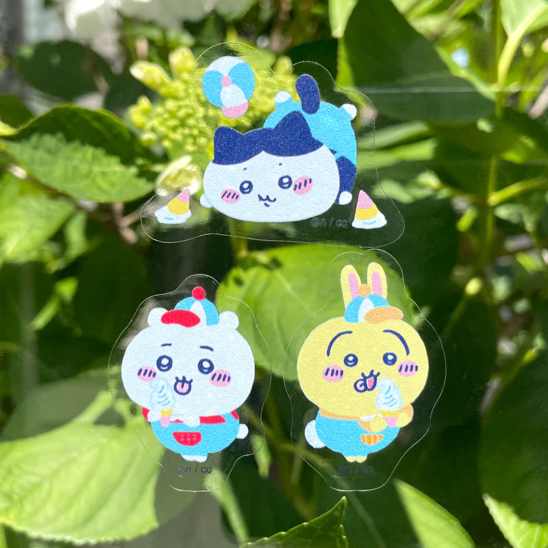 ちいかわ ワクワクゆうえんち ダイカットグラスシート A9（うさぎアイス） - Image 2