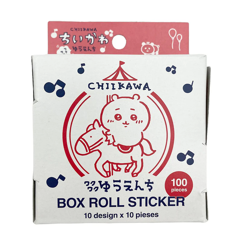 ちいかわ ワクワクゆうえんち ボックスロールステッカー - Image 3
