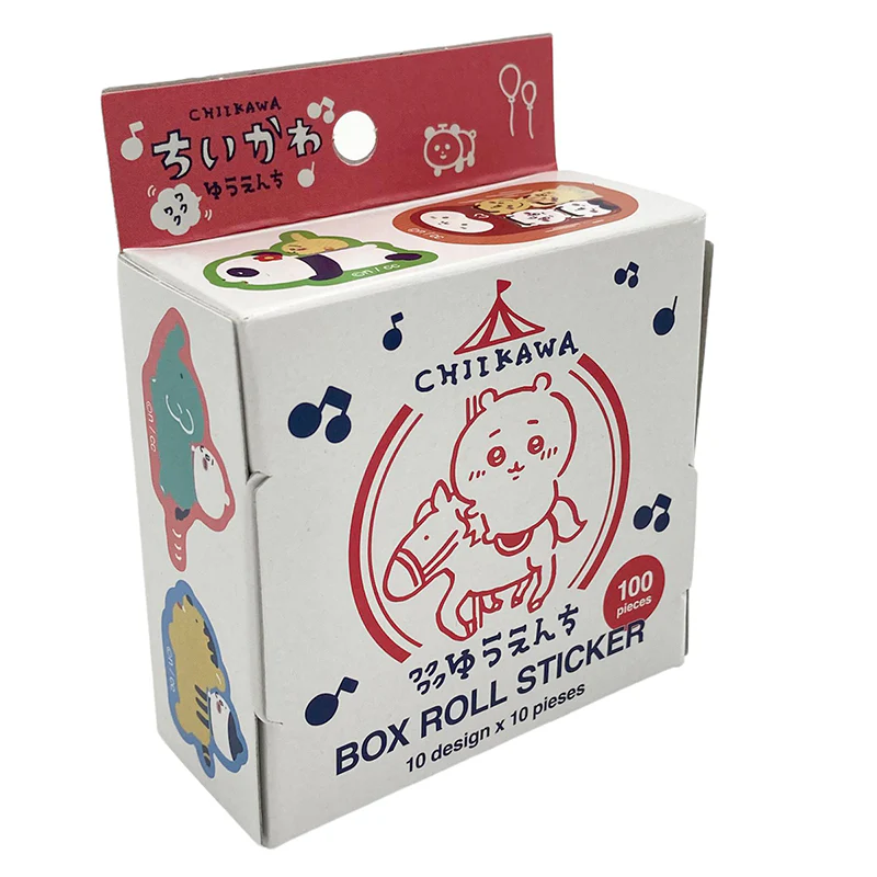 ちいかわ ワクワクゆうえんち ボックスロールステッカー - Image 4