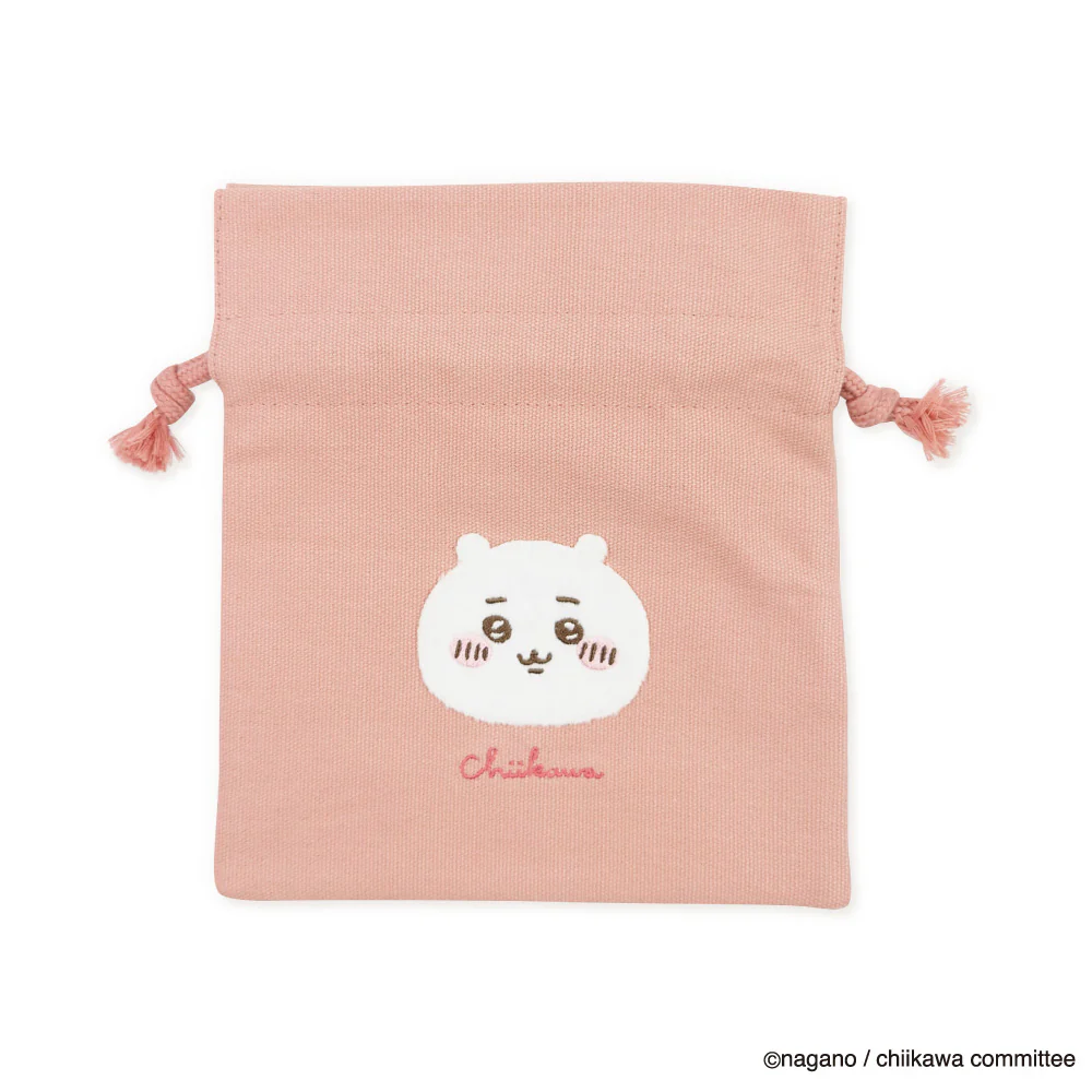 ちいかわ ふわふわワッペン 巾着（ちいかわ） - Image 4