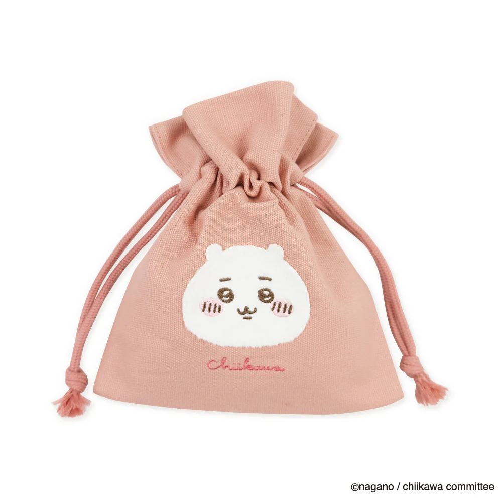 ちいかわ ふわふわワッペン 巾着（ちいかわ） - Image 6