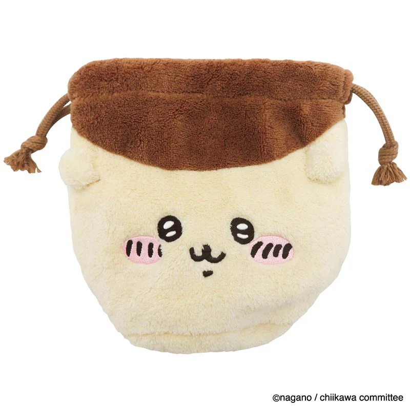 ちいかわ フェイス巾着（くりまんじゅう） - Image 3