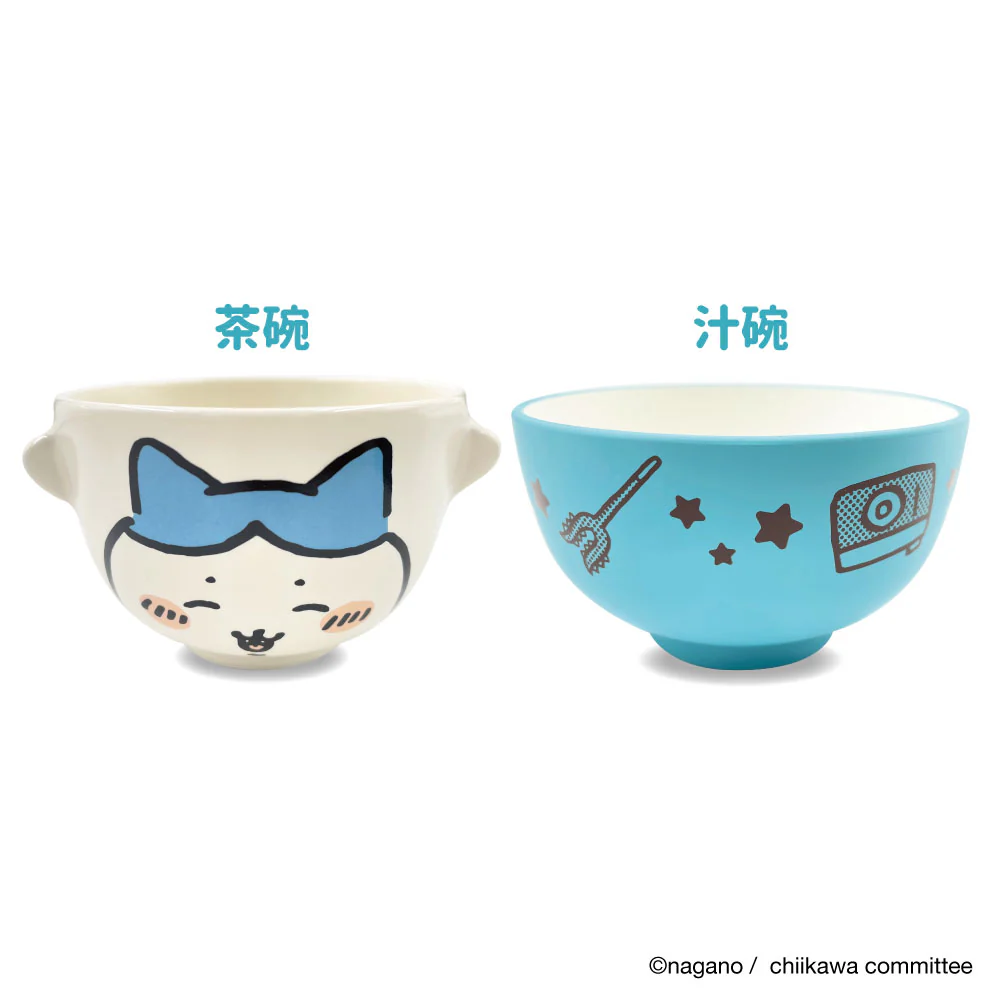 ちいかわ 汁椀茶碗セット（ハチワレ） - Image 2