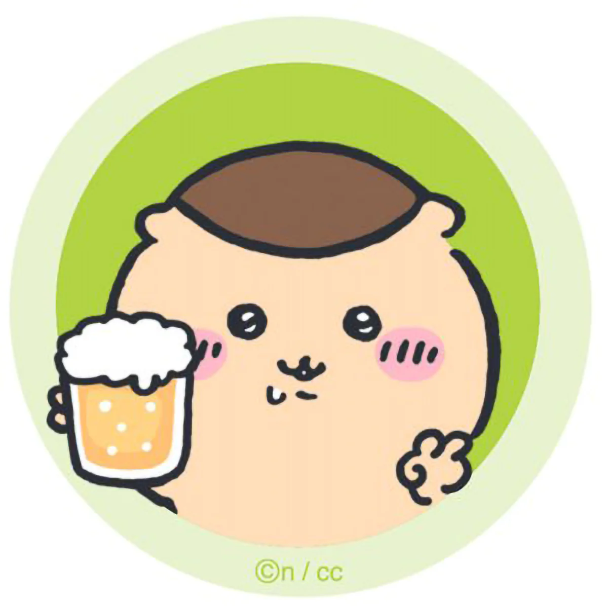 ちいかわ くりまんじゅうのわさび柿ピーと巾着（ステッカー付）（ぴーすなくりまんじゅう） - Image 7