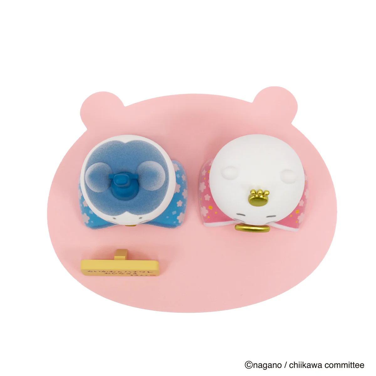 ちいかわ ちいかわ&ハチワレ ミニ雛人形 - Image 9