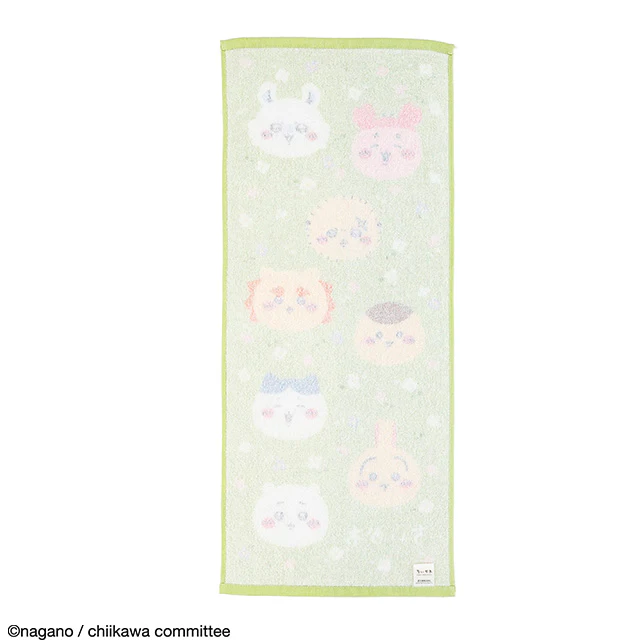 ちいかわ フェイスタオル（お花畑とちいかわたち） - Image 4