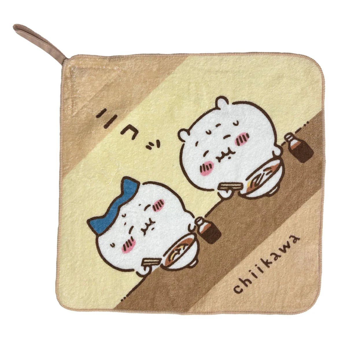 ちいかわ ループタオル3枚組（食べるの大好き！） - Image 5