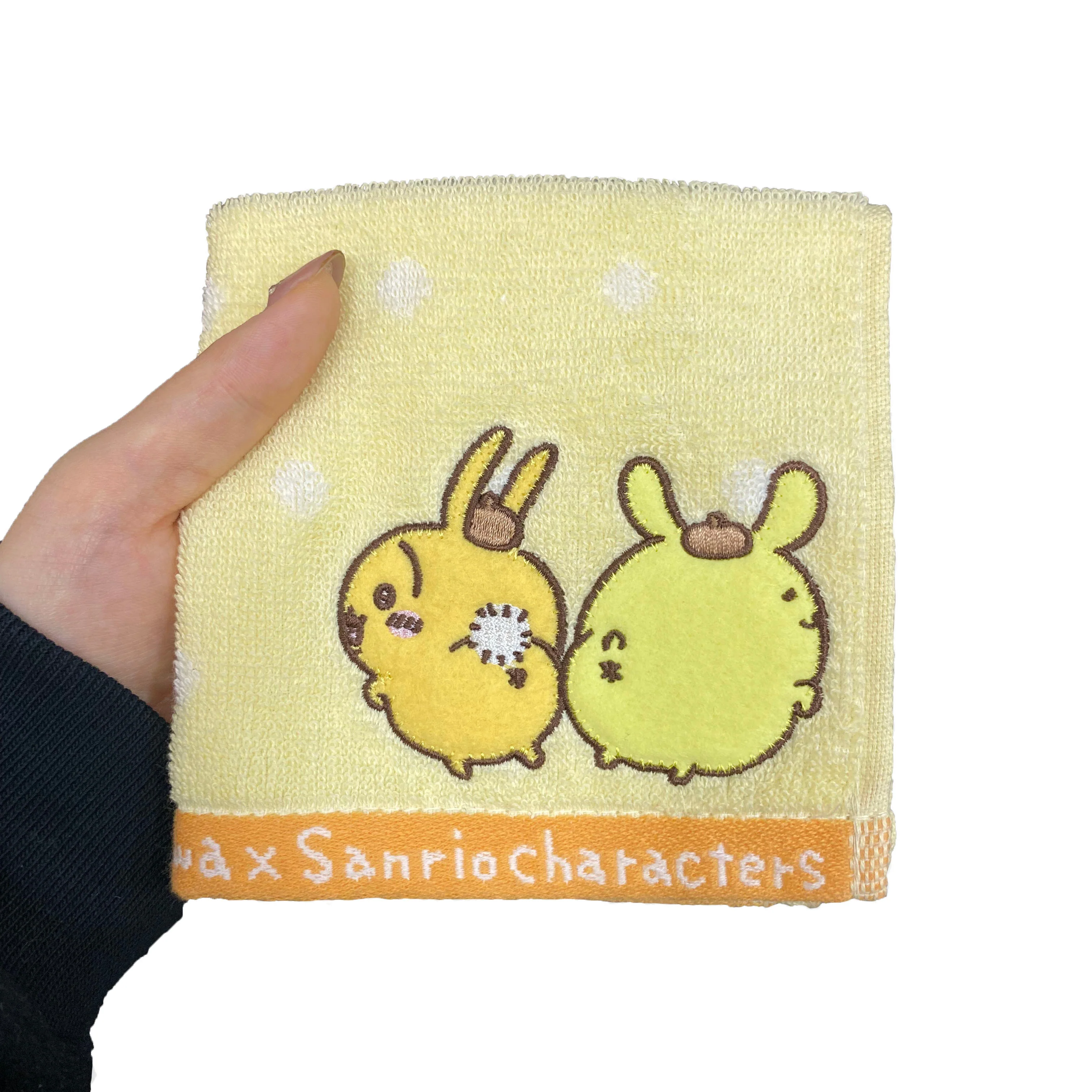 ちいかわ×サンリオキャラクターズ ミニタオル（うさぎとポムポムプリン） - Image 2