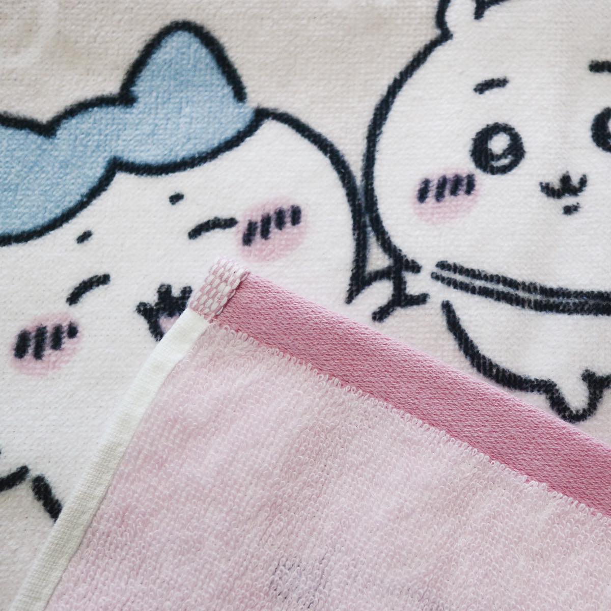 ちいかわ フェイスタオル（なかよくいっしょ） - Image 2
