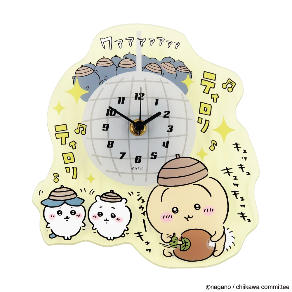 ちいかわ アクリル時計（あったんだ・・・こういう世界・・・） - Image 3