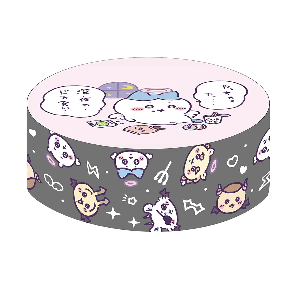 ちいかわ てんし♡あくま パフクッション（ハチワレ） - Image 4