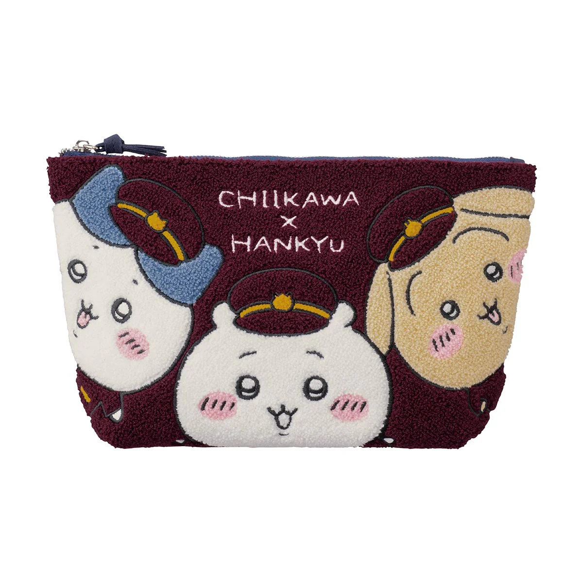 ちいかわ 阪急電車なサガラ刺繍ポーチ - Image 3