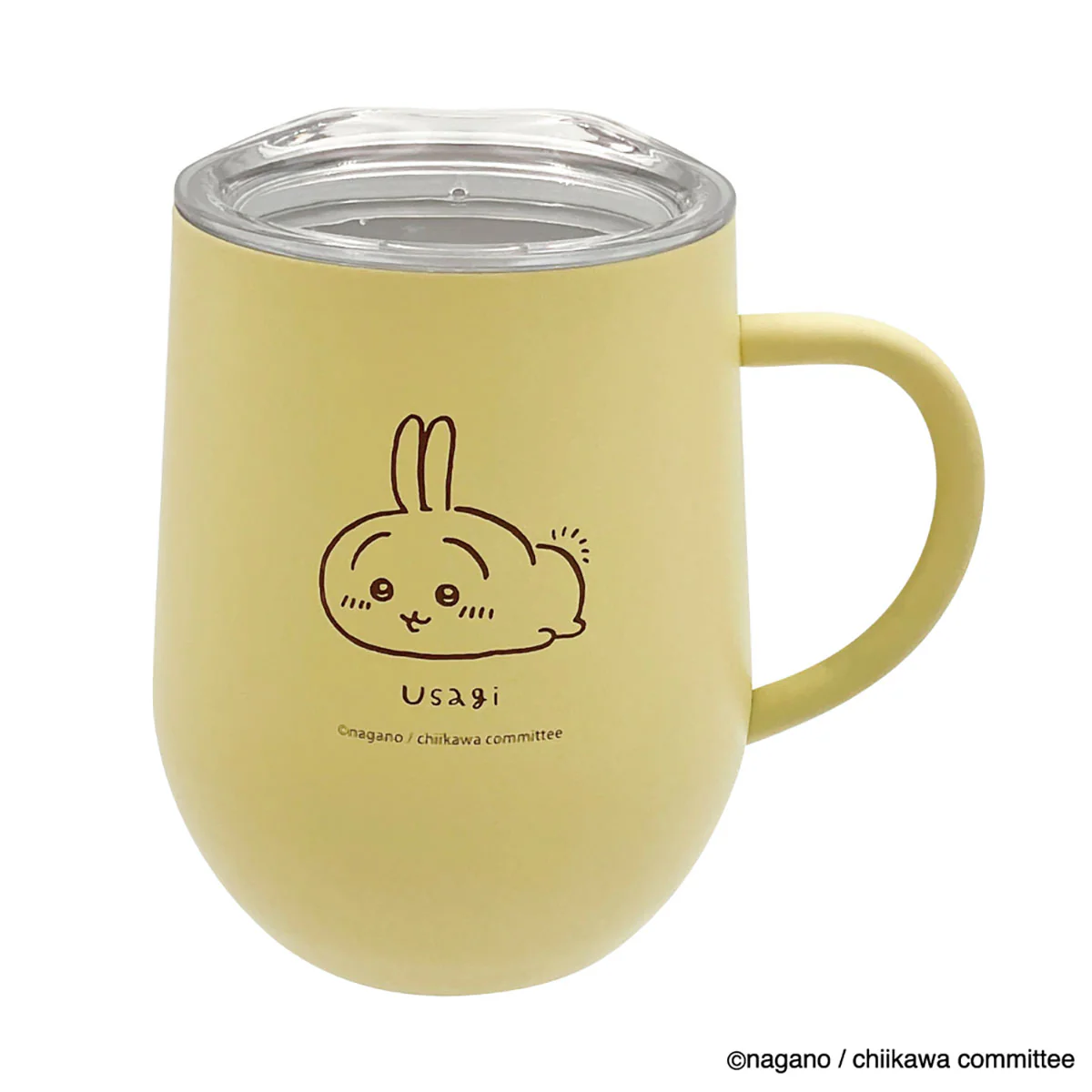ちいかわ 蓋つきステンレスマグ(へちゃ うさぎ) - Image 3