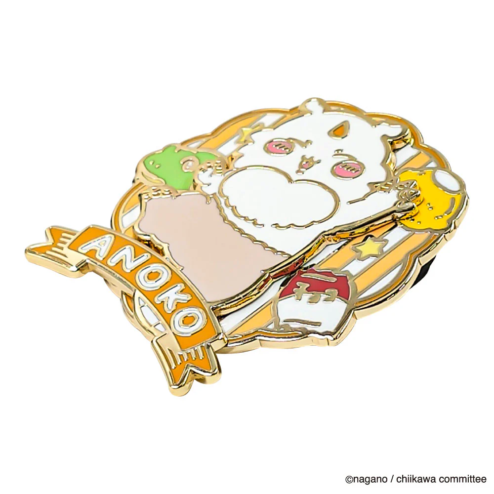 ちいかわ 大きめギミックピンバッジ（あのこ） - Image 7