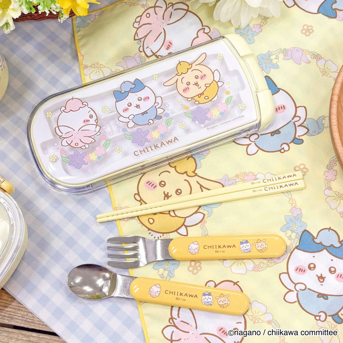 ちいかわ 引フタトリオセット（フェアリーフラワー） - Image 2