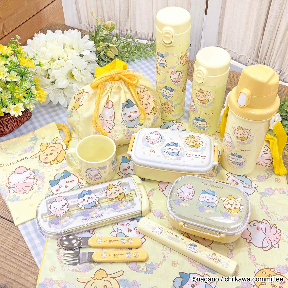 ちいかわ 直飲み水筒（フェアリーフラワー） - Image 3