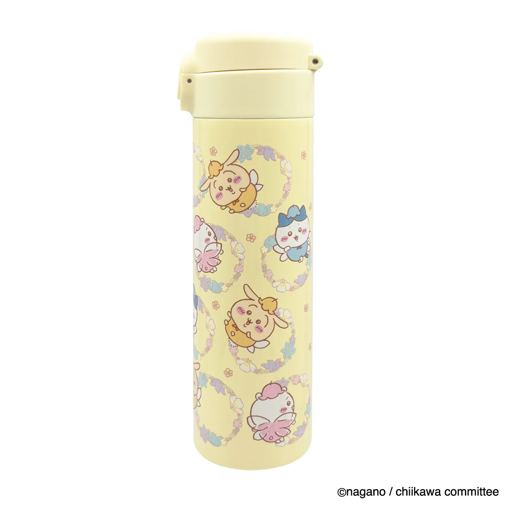 ちいかわ ワンタッチステンレスボトル 500ml（フェアリーフラワー） - Image 5