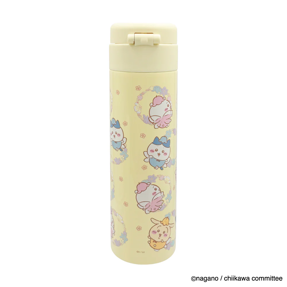 ちいかわ ワンタッチステンレスボトル 500ml（フェアリーフラワー） - Image 6