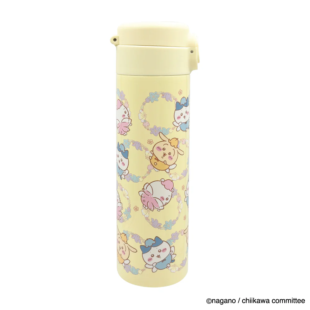 ちいかわ ワンタッチステンレスボトル 500ml（フェアリーフラワー） - Image 7
