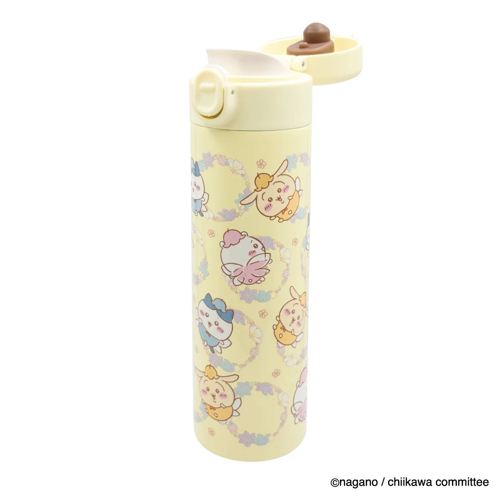 ちいかわ ワンタッチステンレスボトル 500ml（フェアリーフラワー） - Image 8