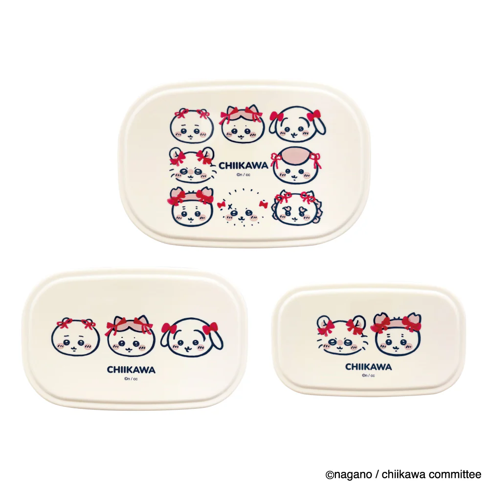 ちいかわ シール容器3Pセット（リボン） - Image 4