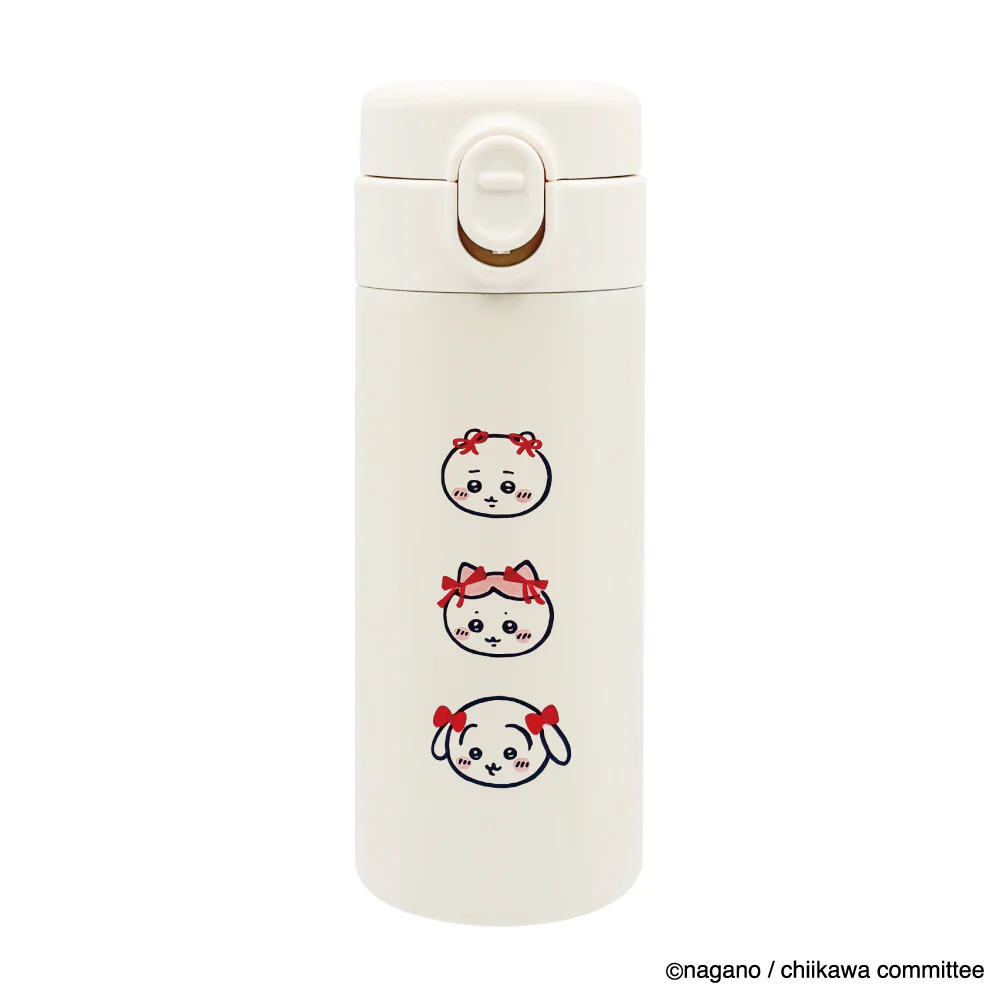 ちいかわ ワンタッチステンレスボトル 350ml（リボン） - Image 4