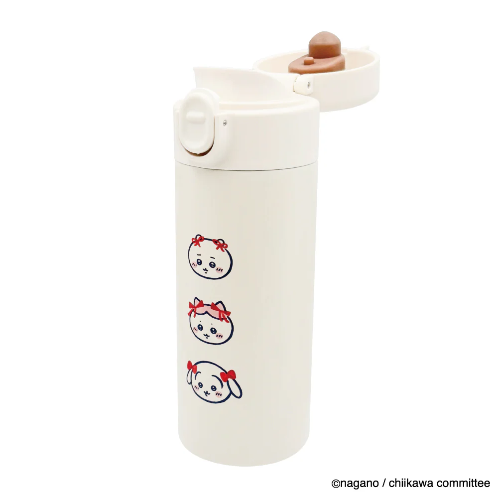 ちいかわ ワンタッチステンレスボトル 350ml（リボン） - Image 6