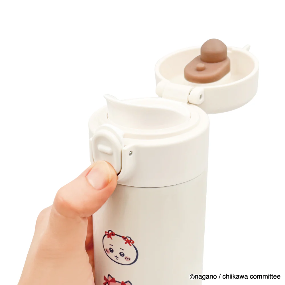 ちいかわ ワンタッチステンレスボトル 350ml（リボン） - Image 7