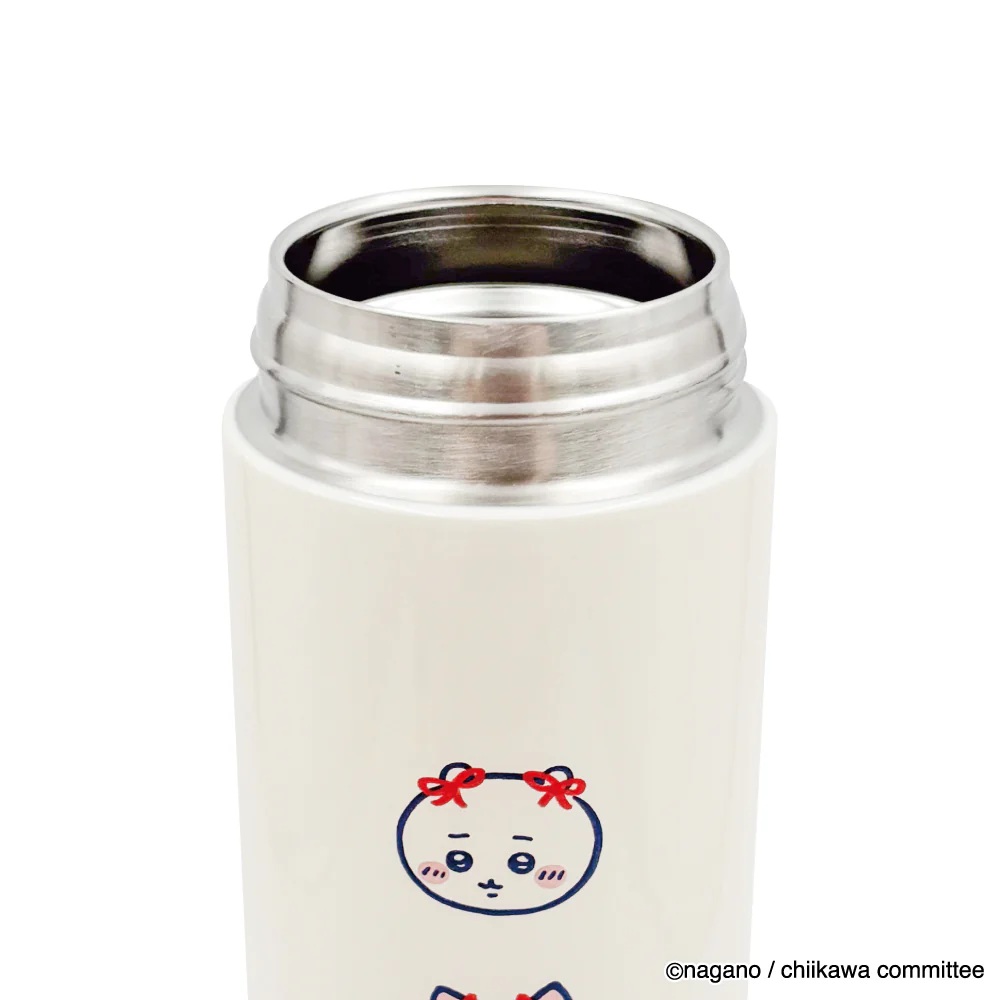 ちいかわ ワンタッチステンレスボトル 350ml（リボン） - Image 9