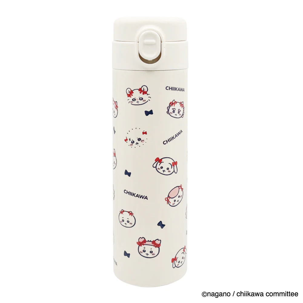 ちいかわ ワンタッチステンレスボトル 500ml（リボン） - Image 4