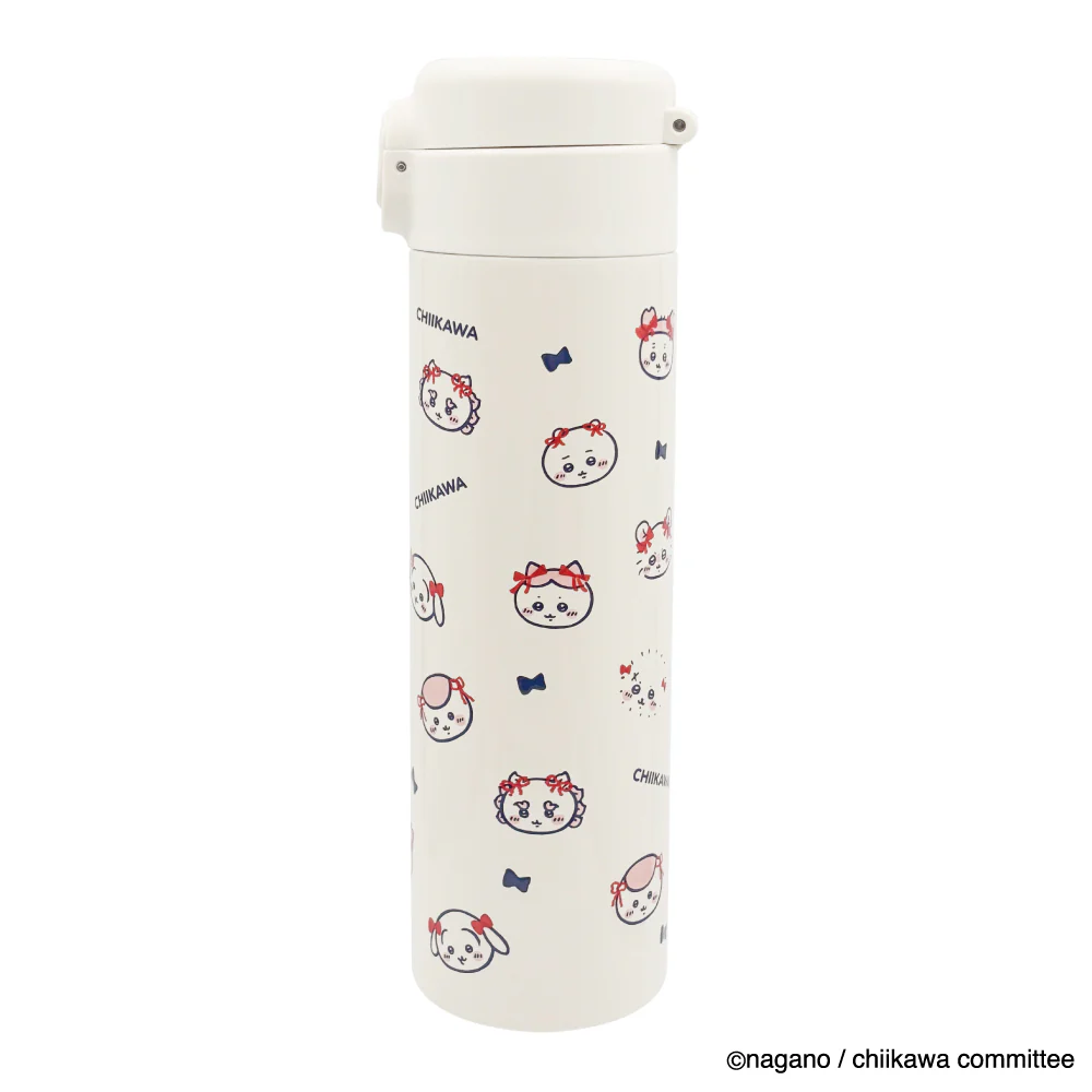 ちいかわ ワンタッチステンレスボトル 500ml（リボン） - Image 5
