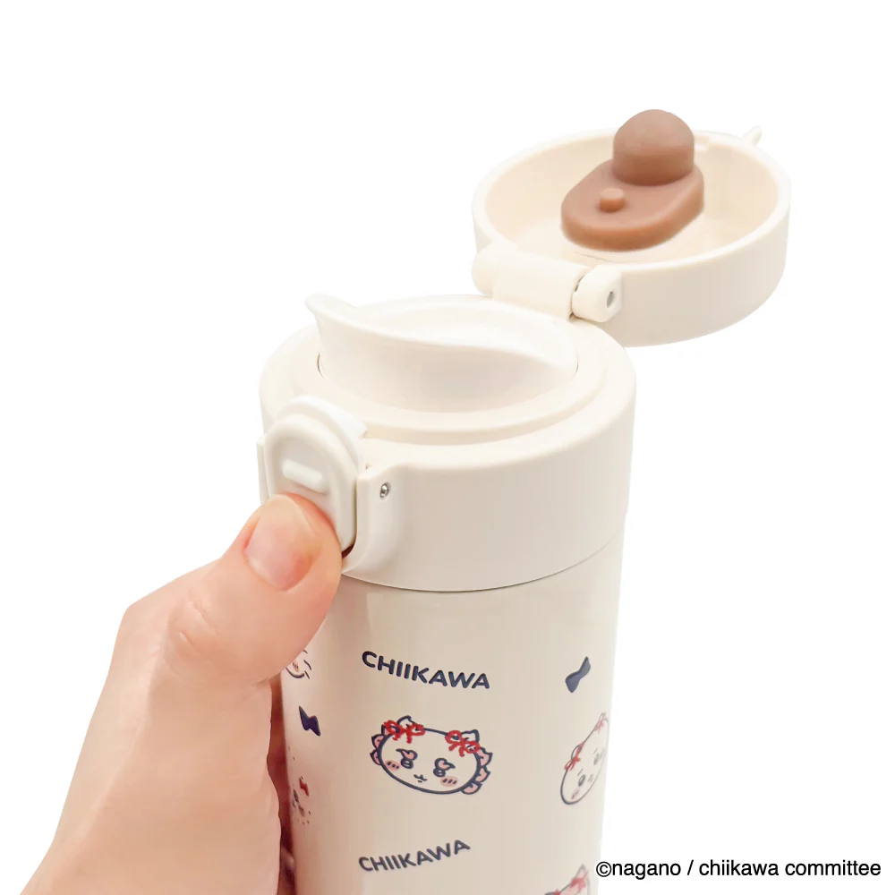 ちいかわ ワンタッチステンレスボトル 500ml（リボン） - Image 9