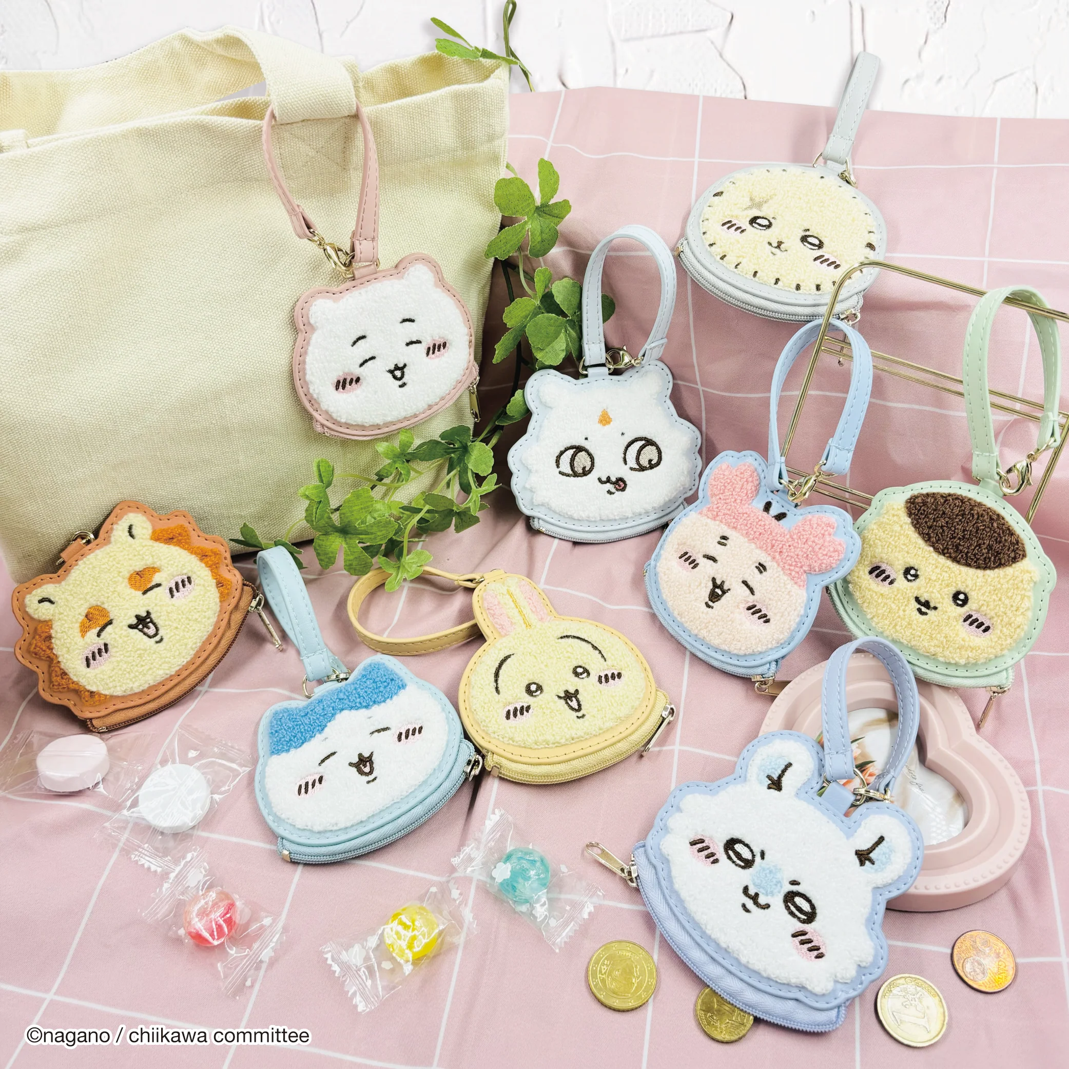 ちいかわ おかおサガラミニポーチ（ちいかわ） - Image 2