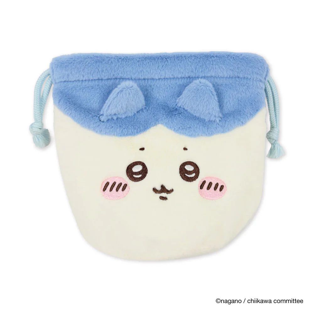 ちいかわ フェイス巾着2(ハチワレ) - Image 3