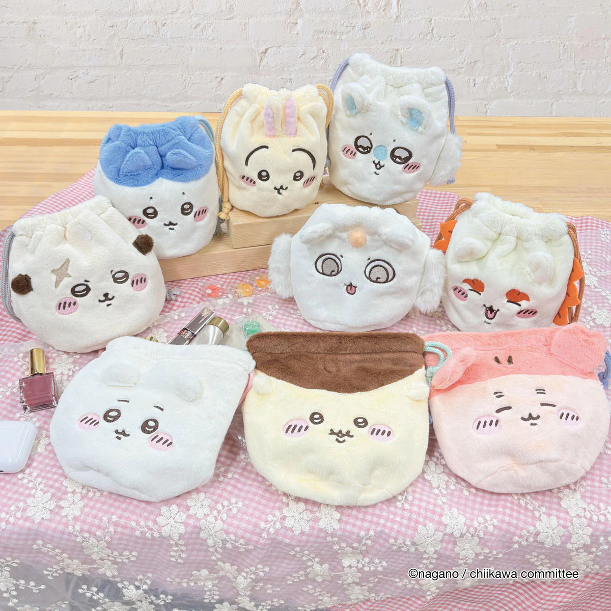 ちいかわ フェイス巾着2（うさぎ） - Image 2
