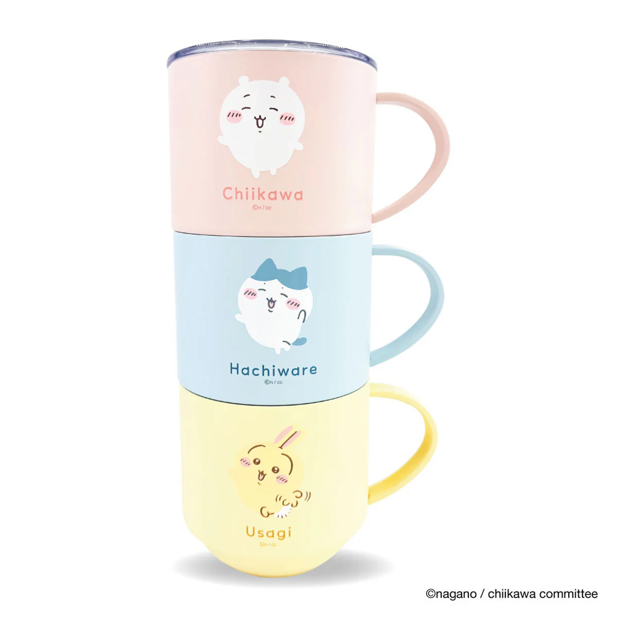 ちいかわ スタッキング蓋つきステンレスマグ(ちいかわ) - Image 4