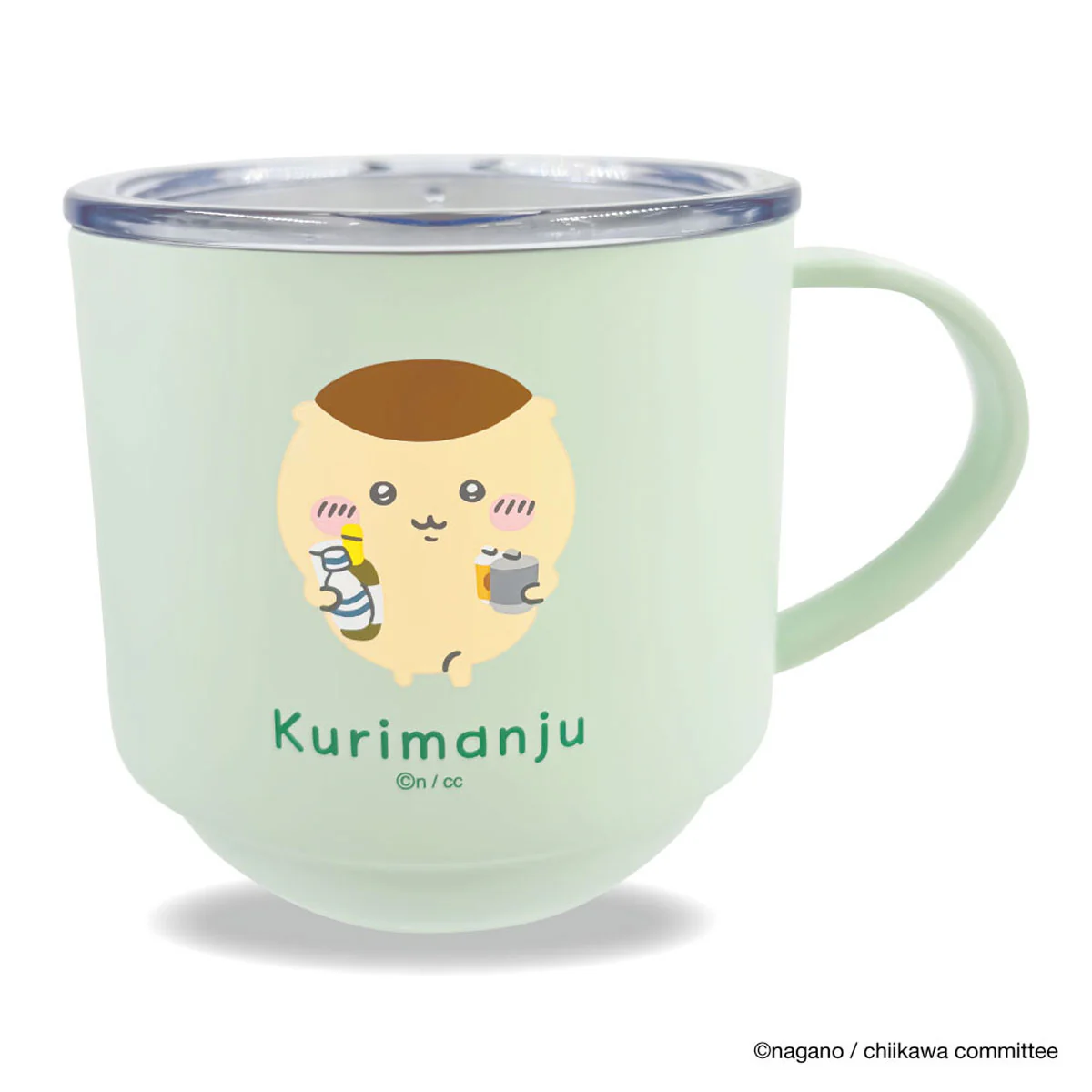 ちいかわ スタッキング蓋つきステンレスマグ（くりまんじゅう） - Image 4